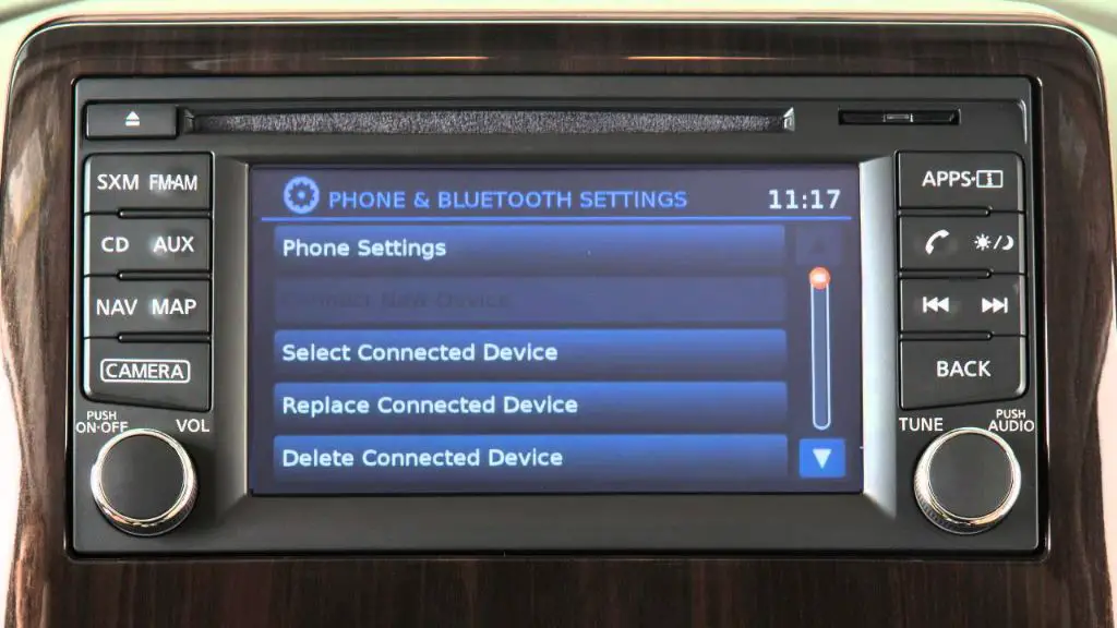 Can you play music through Bluetooth in Nissan Sentra?