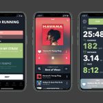 What is the app that syncs music to running pace?