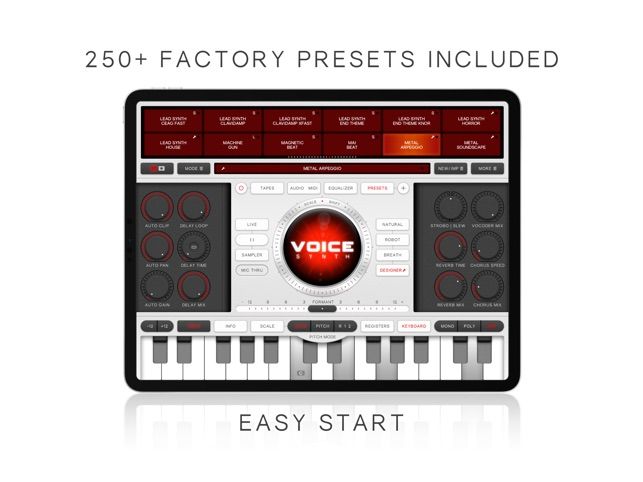 What is the voice synth app for Android?