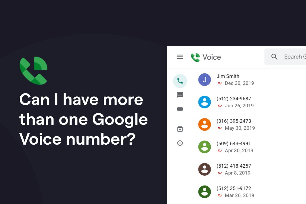 Can I have 2 Google Voice accounts?