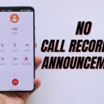 How do I turn off call recording audio?