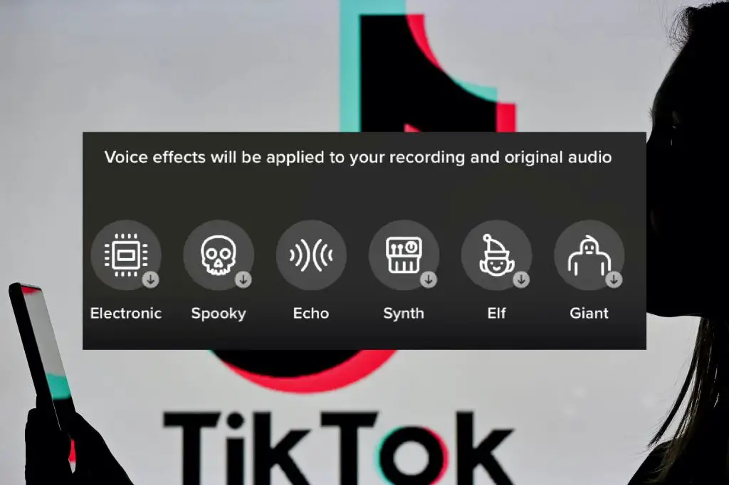 How do you get the trickster voice effect on TikTok Android?