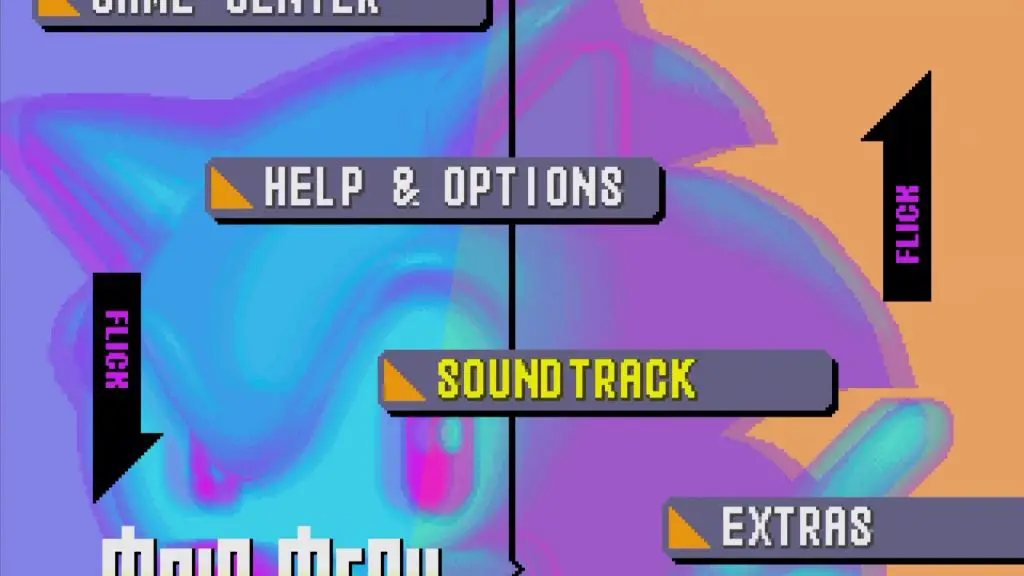 How do I access sound test Sonic CD Mobile?