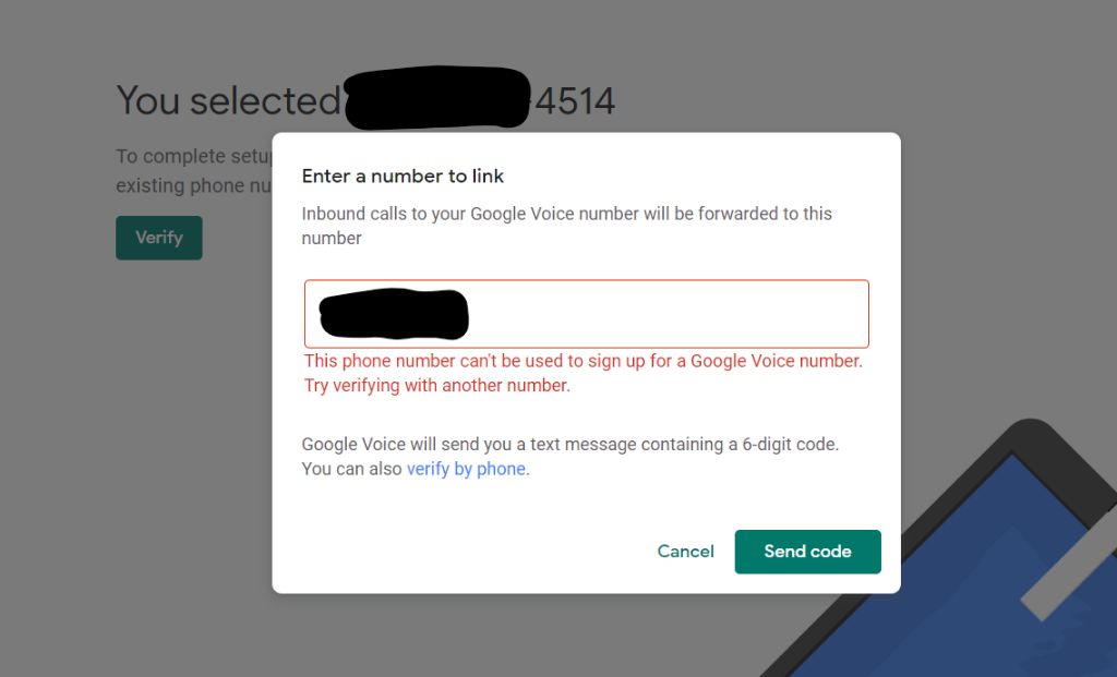 Why can’t my number be ported to Google Voice?