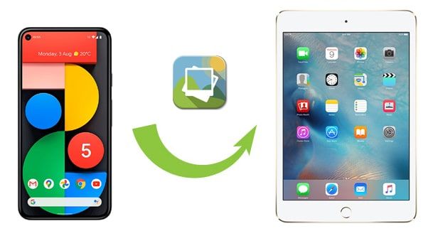 How do I transfer files from Android to iPad MINI?