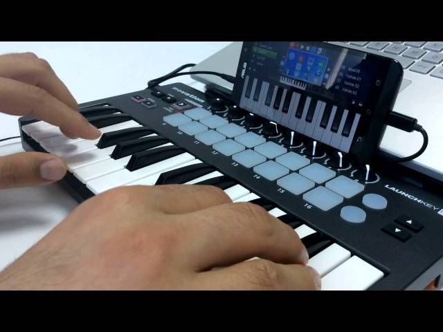 Can I use my Android phone as a MIDI keyboard?