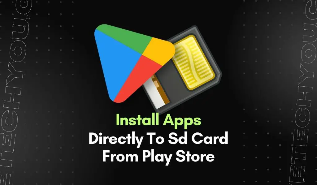 How do I install apps directly to my SD card?