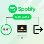 What does cache music while streaming mean?