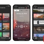 What is the audio Bible app with playlists?