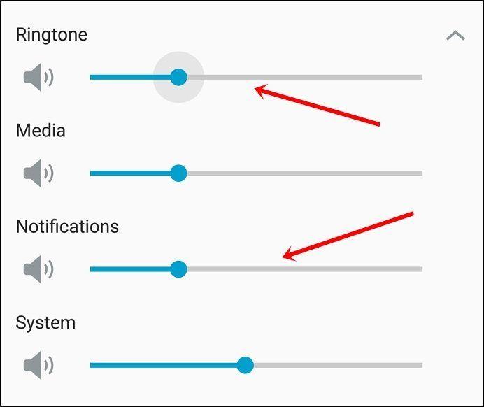 Can I separately adjust the ringtone and notification sound volume?