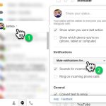 How do I turn on Google Hangout notifications?