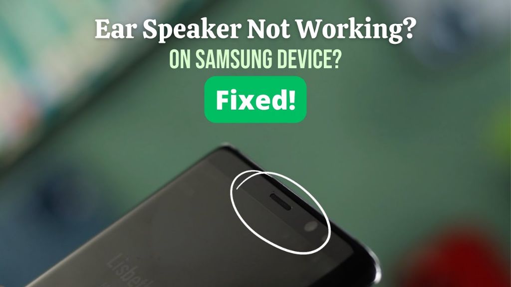 Why does my Samsung phone only work on speaker?