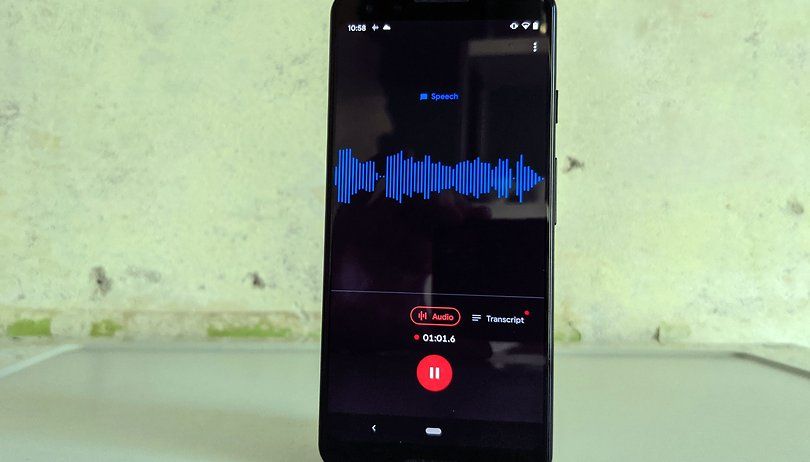 How do you record audio on Google pixel 2?