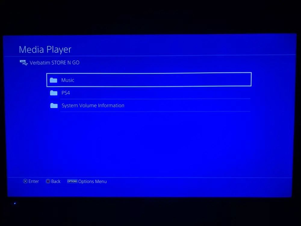 How do I import music to my PS4?