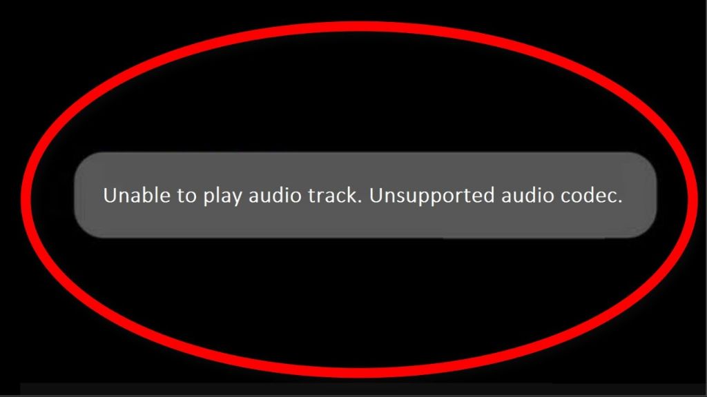 How do I fix an unsupported audio file?