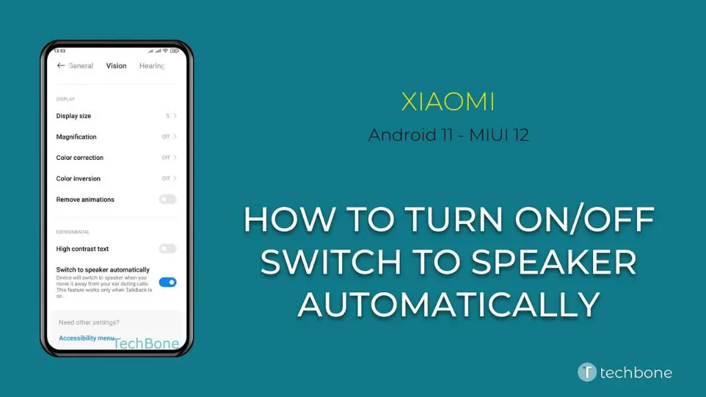 How do I turn off auto speaker on Android?