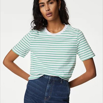 Striped tops at Marks and Spencer (US)