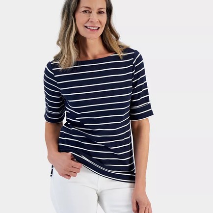 Striped tops at Macy’s