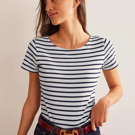 Striped tops at Boden (USA)