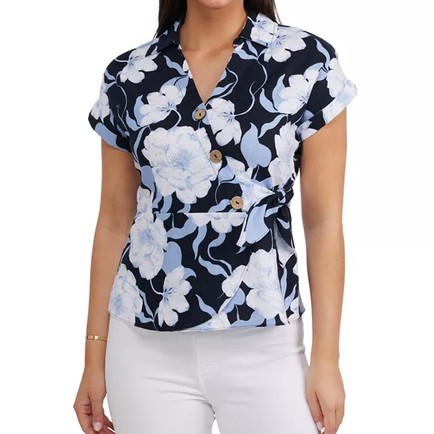 Floral tops at Macy’s