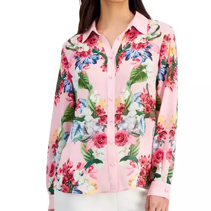 Floral tops at Macy’s