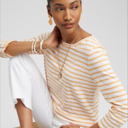 Striped tops at Chico’s