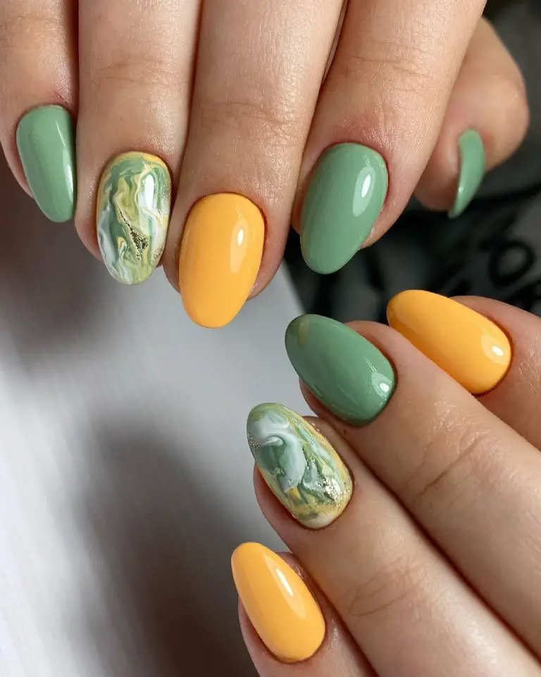 26 Marble Nail Designs For 2024: Chic And Trendy Ideas To Elevate Your Nail Game