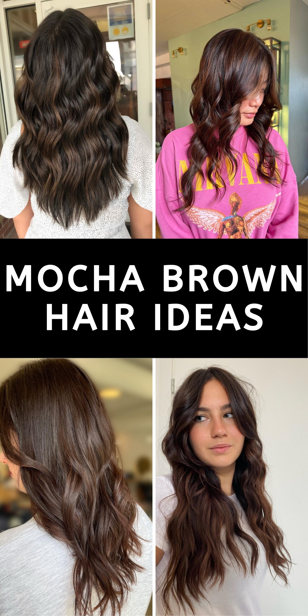 Rich Chocolate Mocha with Face-Framing Layers