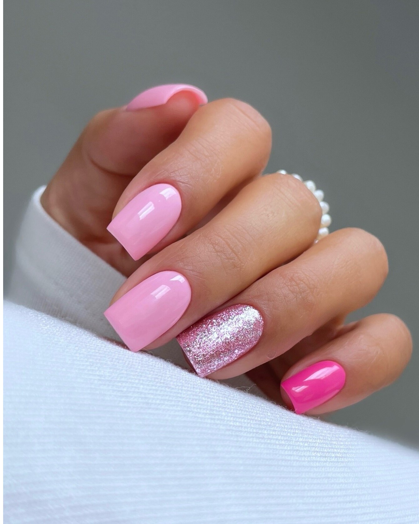 Pink Sparkle for a Touch of Glamour