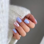 24 Blue Wedding Nails Designs For Brides In 2024