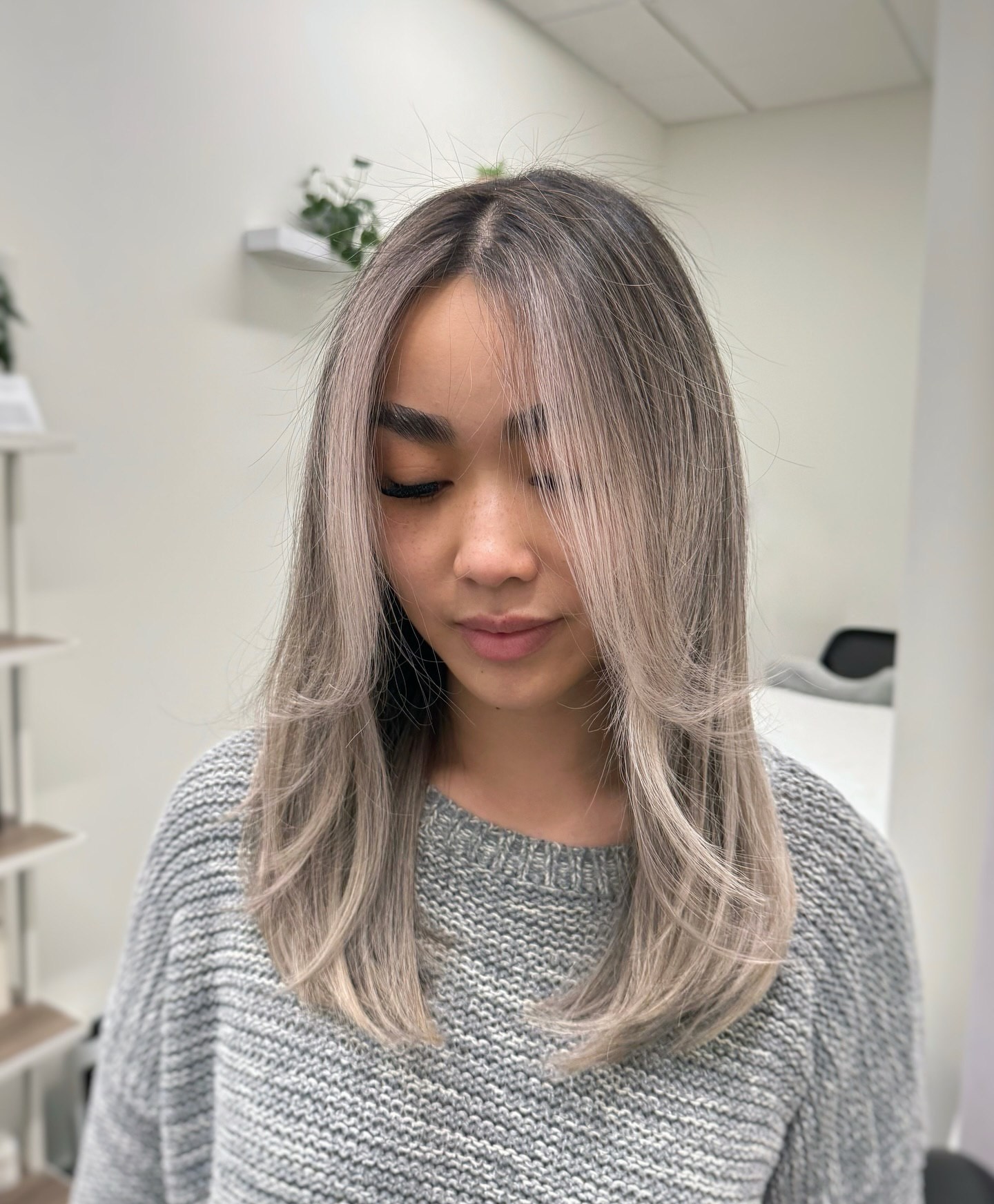 Icy Ash Curls