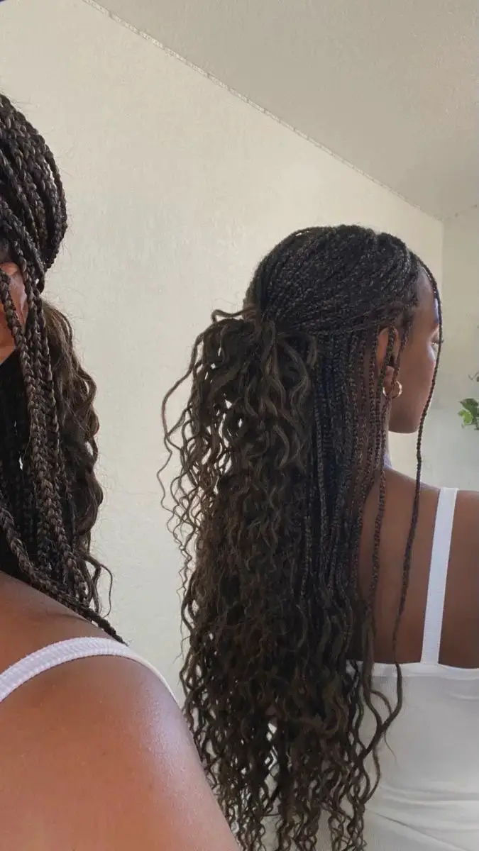 The Cascading Waterfall: Braids and Waves