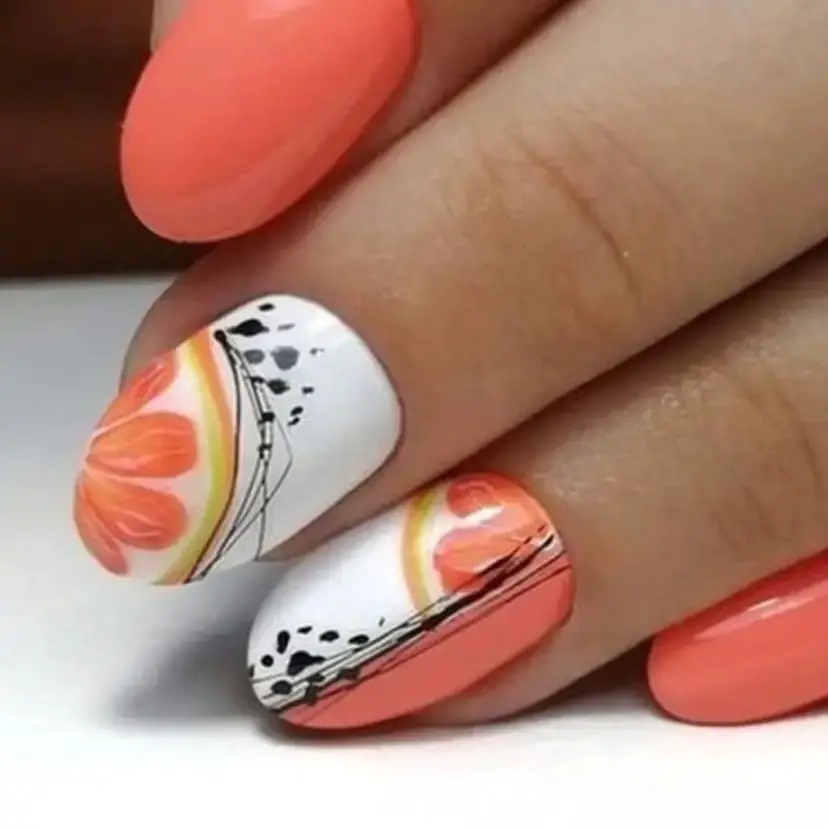 Coral Petals with a Modern Twist