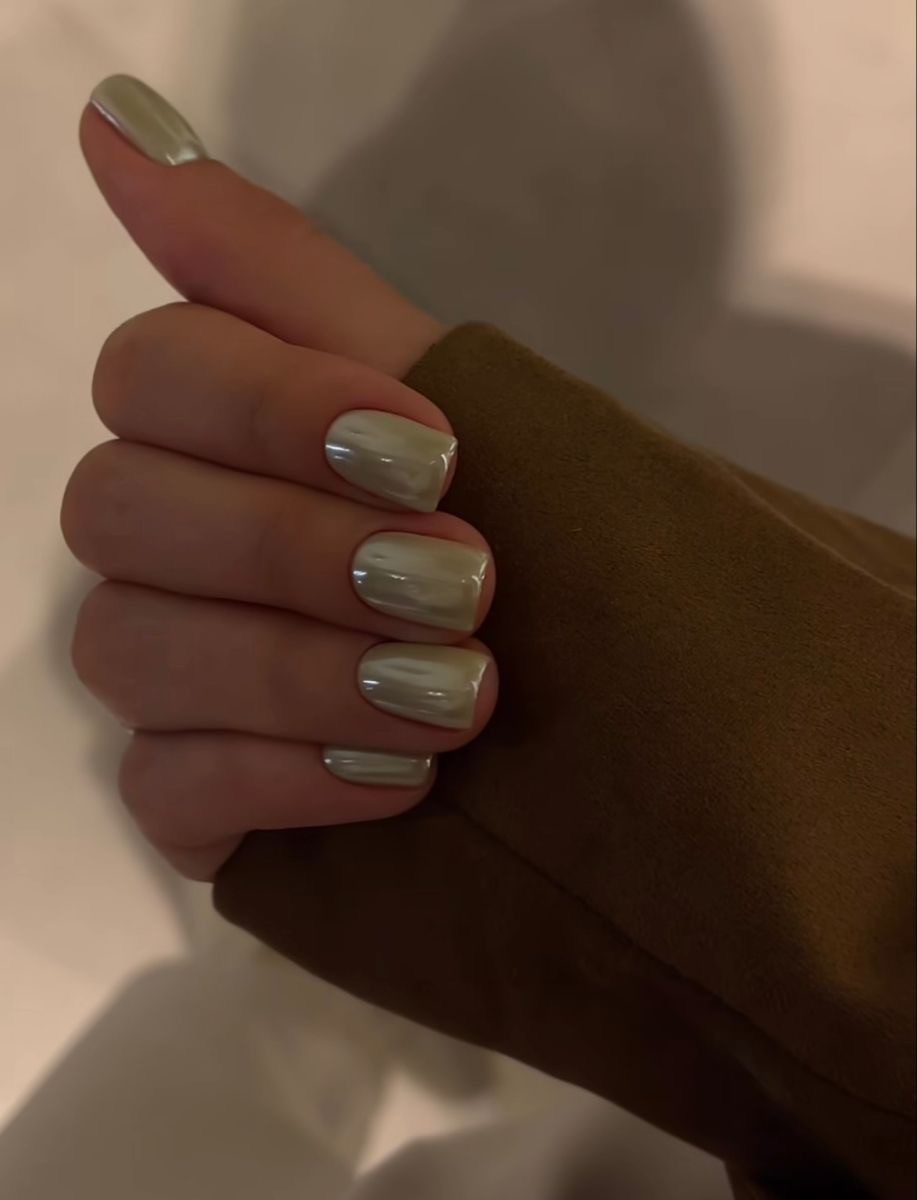 The Evening Elegance: Almond’s Silken Chrome