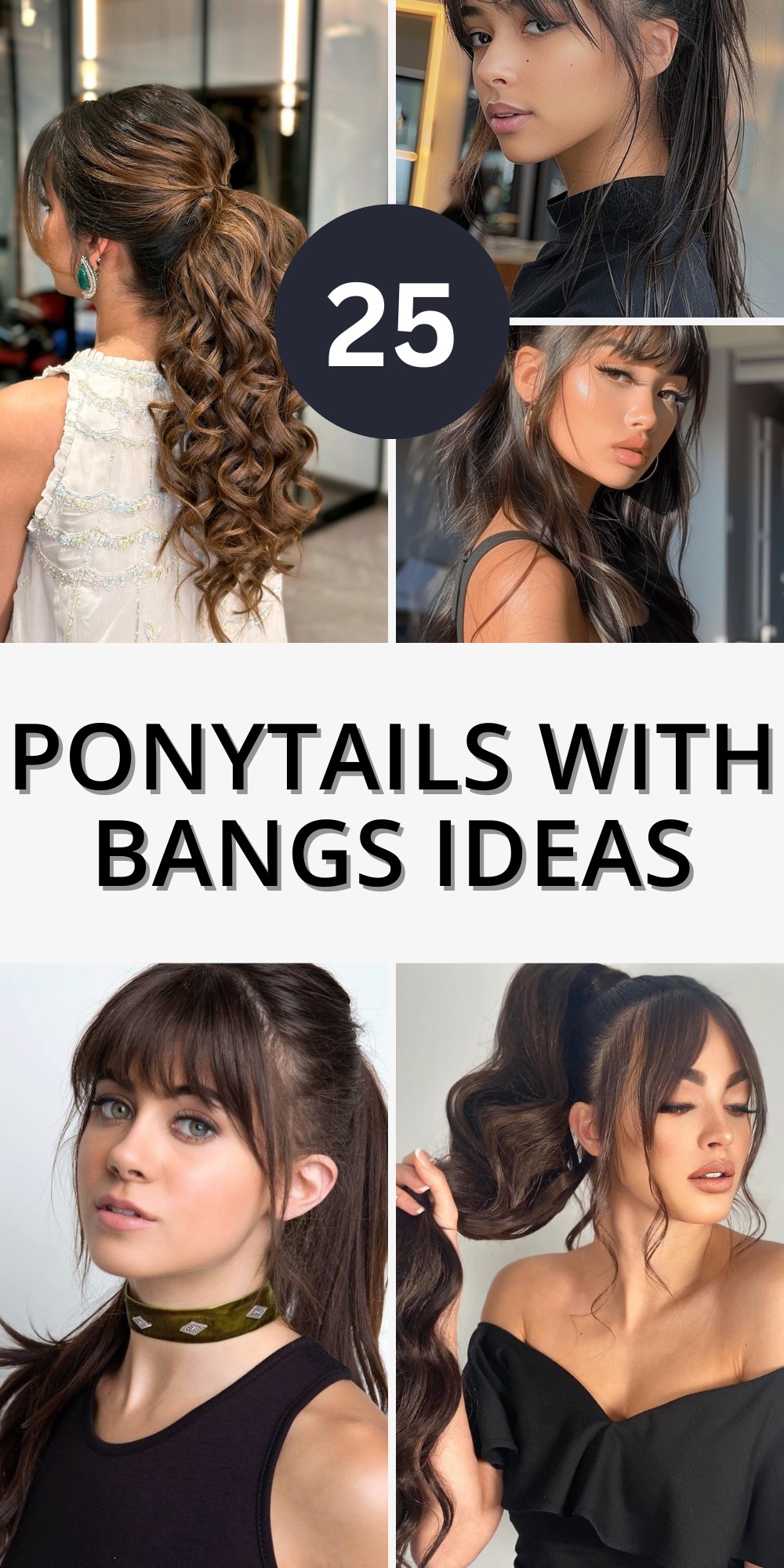 Sleek and Modern High Ponytail with Sculpted Waves