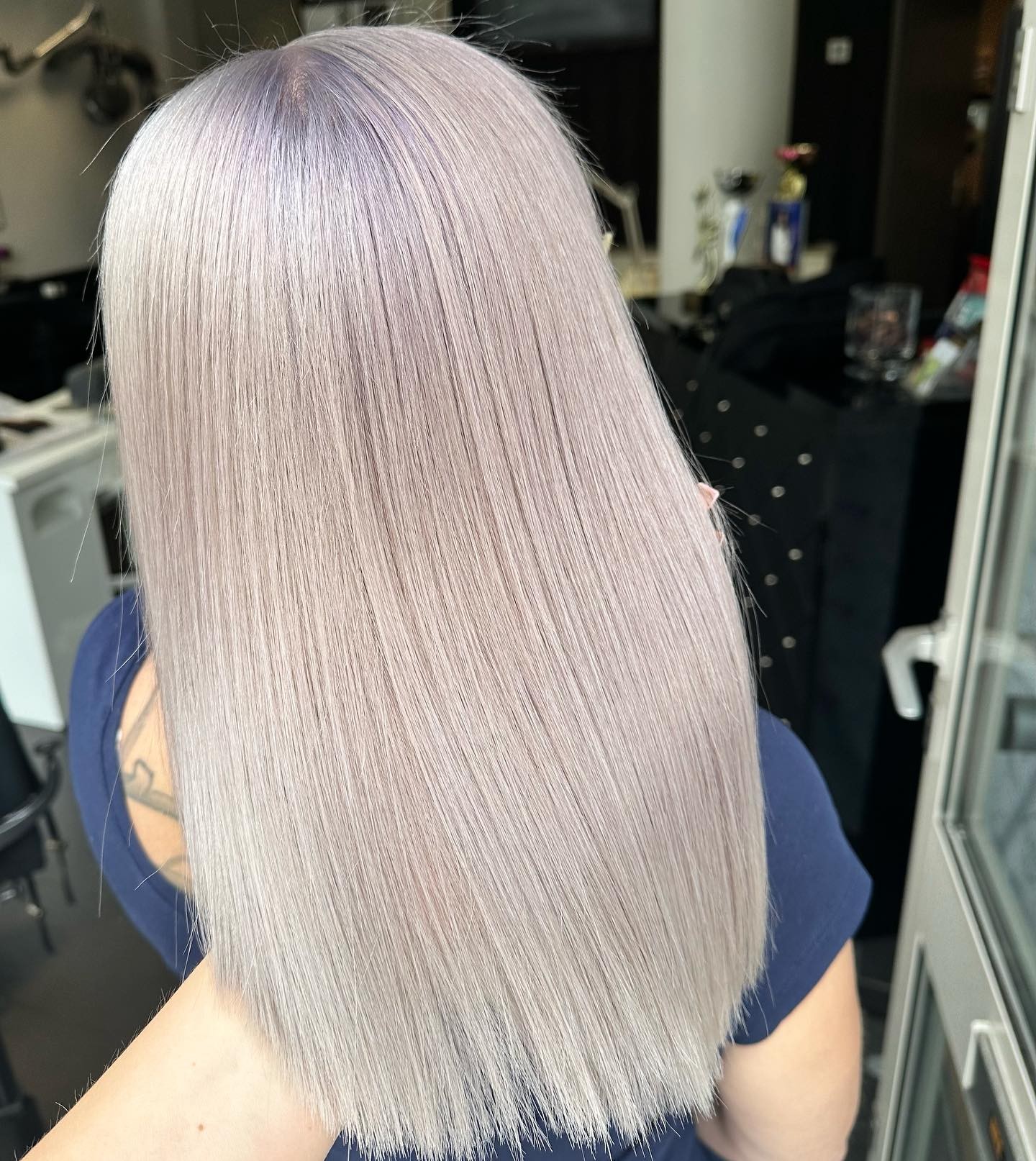 The Sleek Sophistication of Purple-tinged Grey