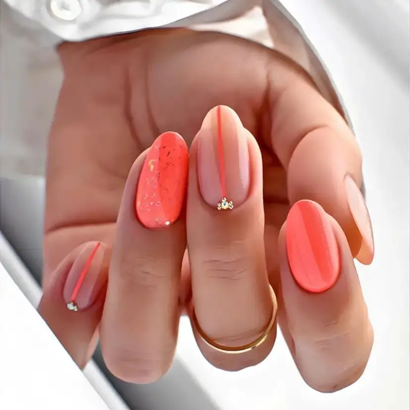 Glitter and Glamour in Coral Sophistication