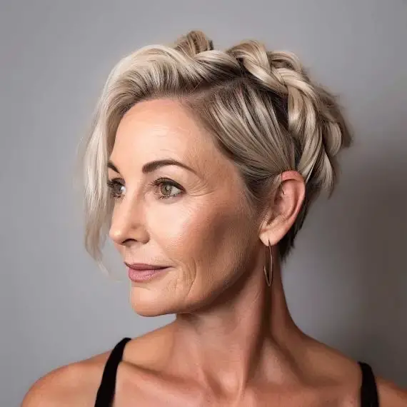 The Braided Beauty of a Crown Updo