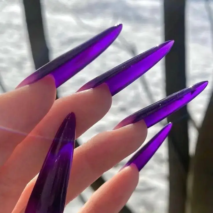 Deep Amethyst: The Jewel of the Nail Art World