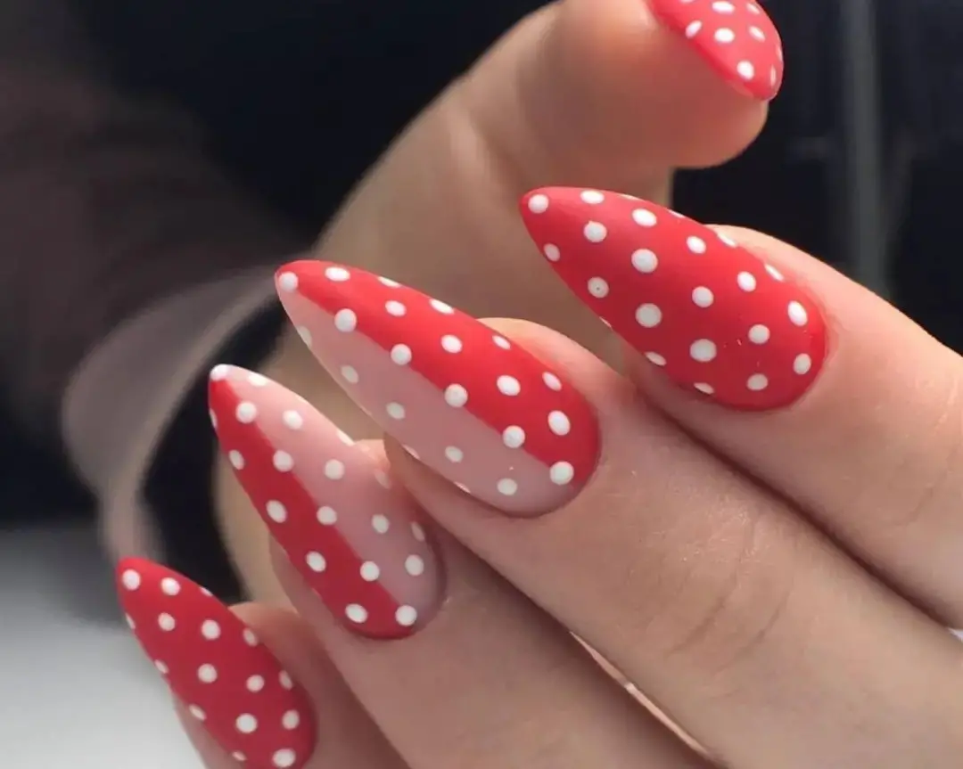 Bold Red Polka Dots