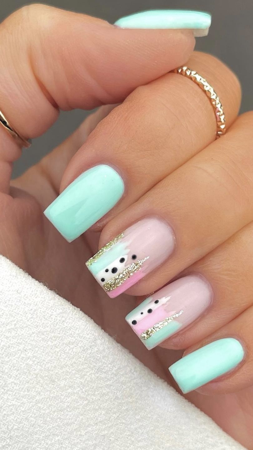 Playful Pinks with Aquatic Accents