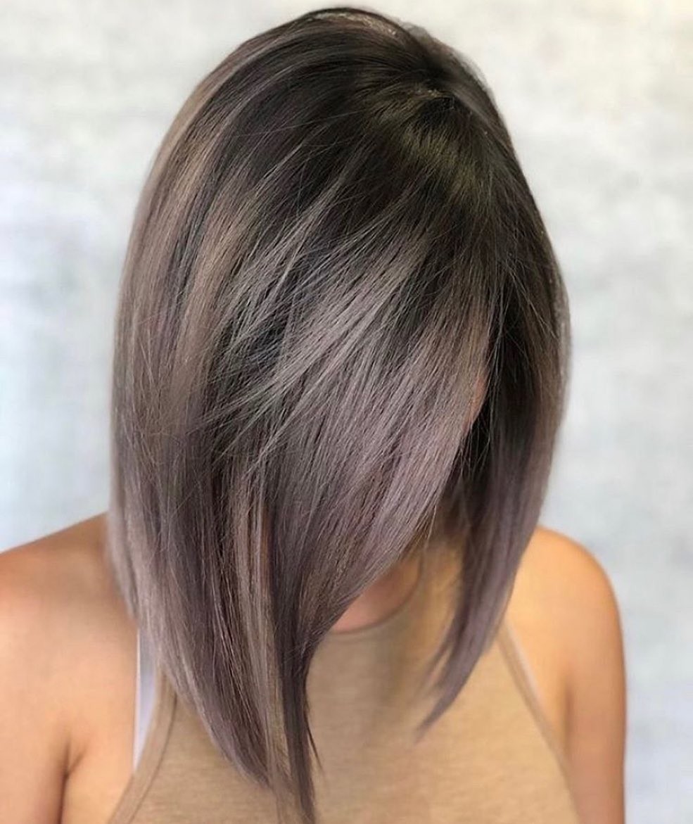 Sleek Ash Brown Bob