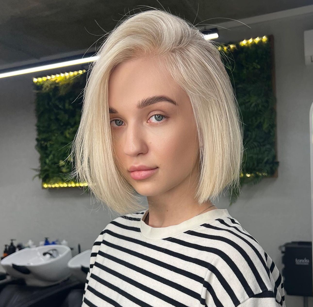 Classic Blonde Bob