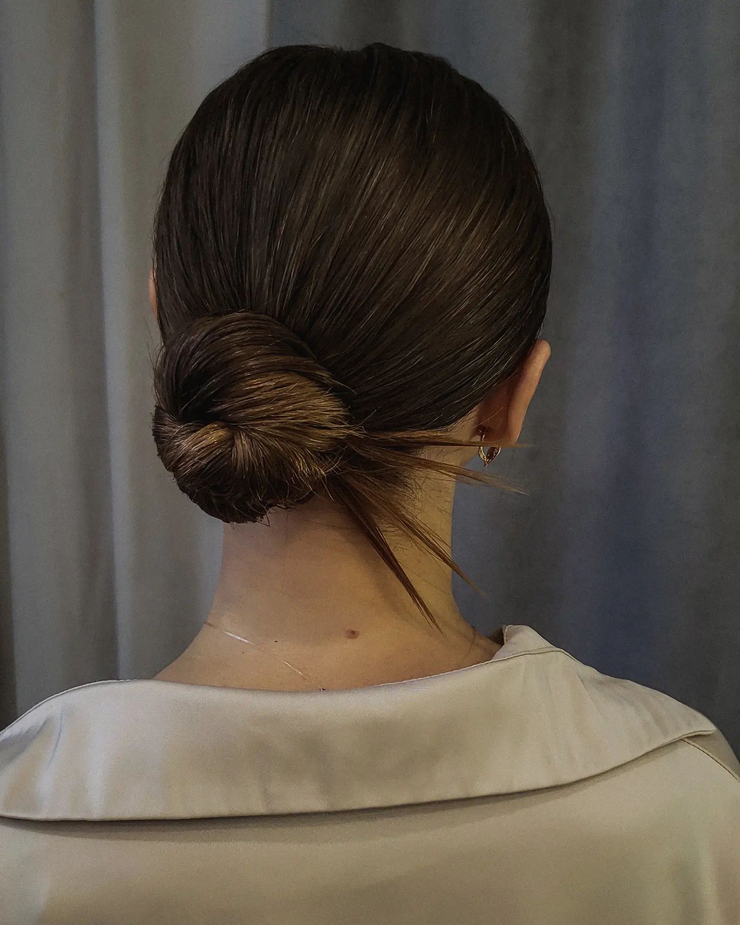 Sleek Low Bun