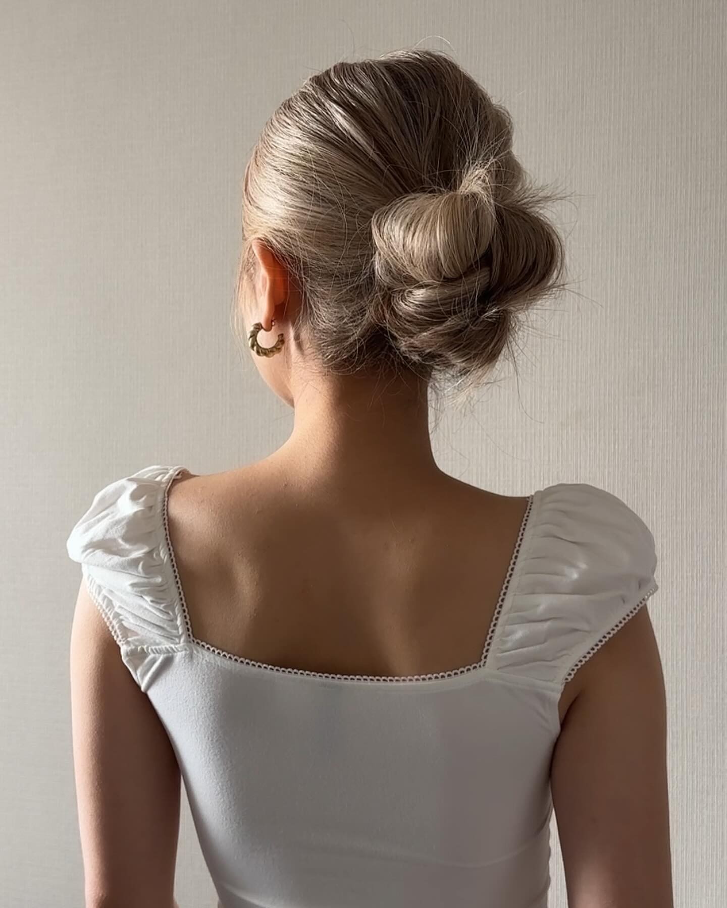 Sophisticated Low Bun