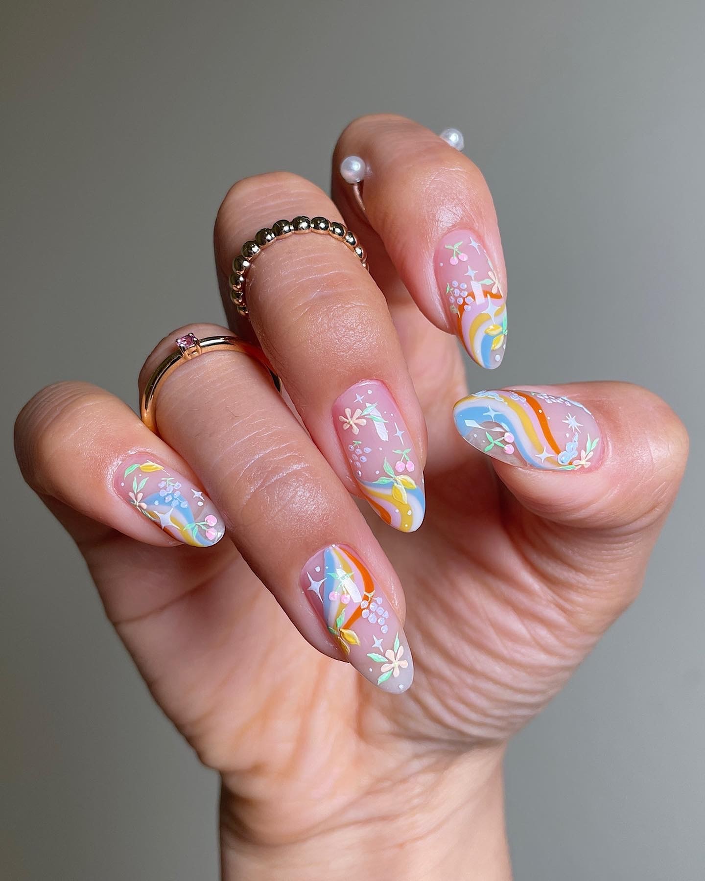 Floral Fantasia on Your Fingertips