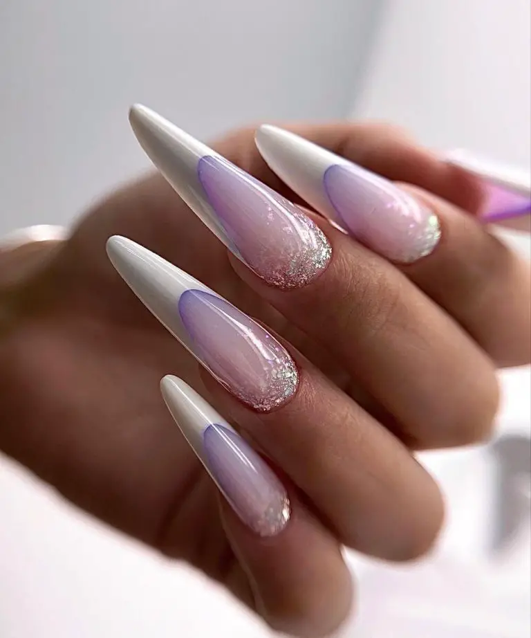 27 Acrylic Nail Designs For Your Wedding Day Elegance | Bridal Chic