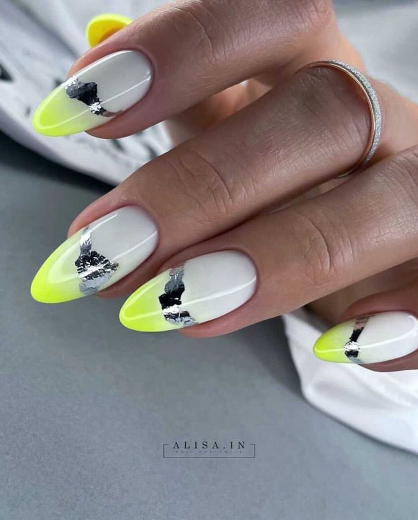 Neon Lime and Monochrome