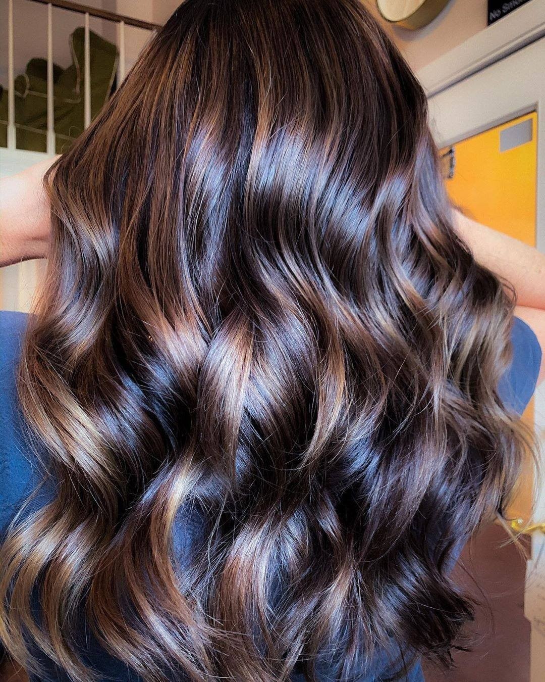 Mocha Balayage with Cool Undertones