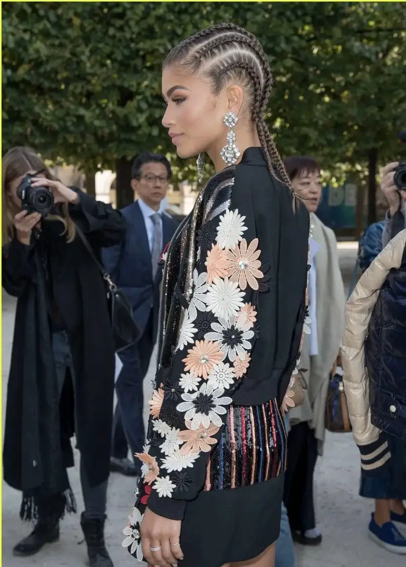 Street Style Meets Sophistication: Cornrows for the Urban Fashionista